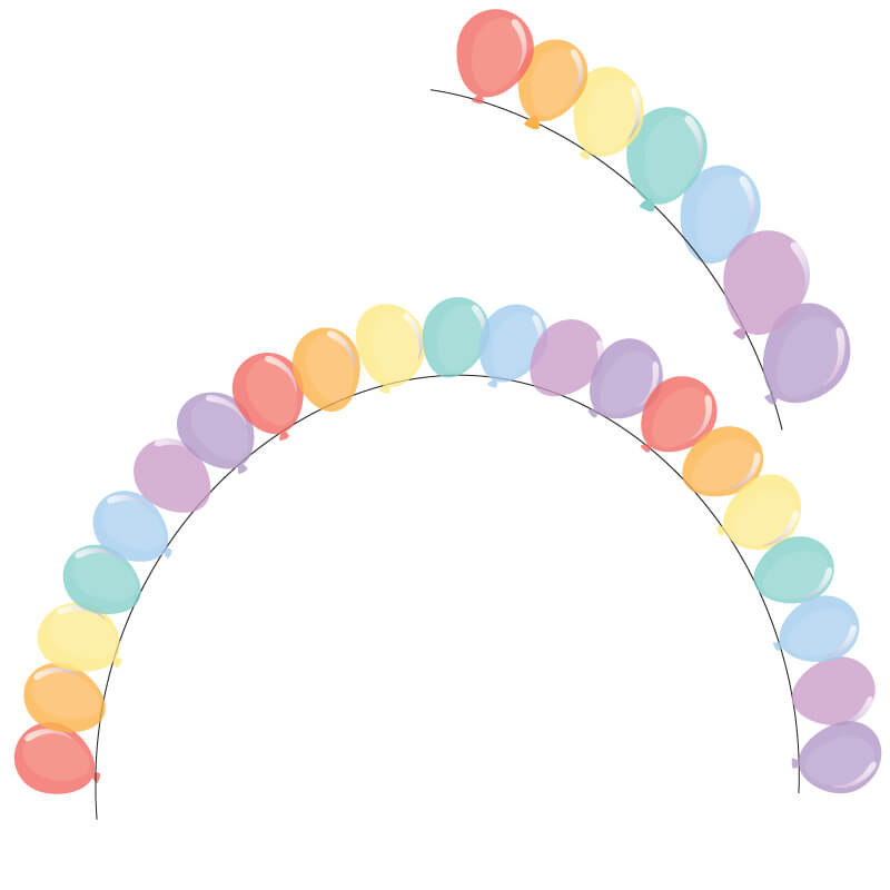 HELIUM STRING ARCH