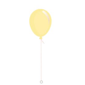 Single 12inch Round Latex Balloon (Helium Air)