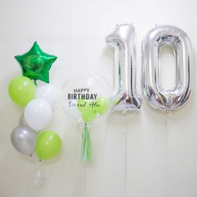Zeus Number Balloon Bunch