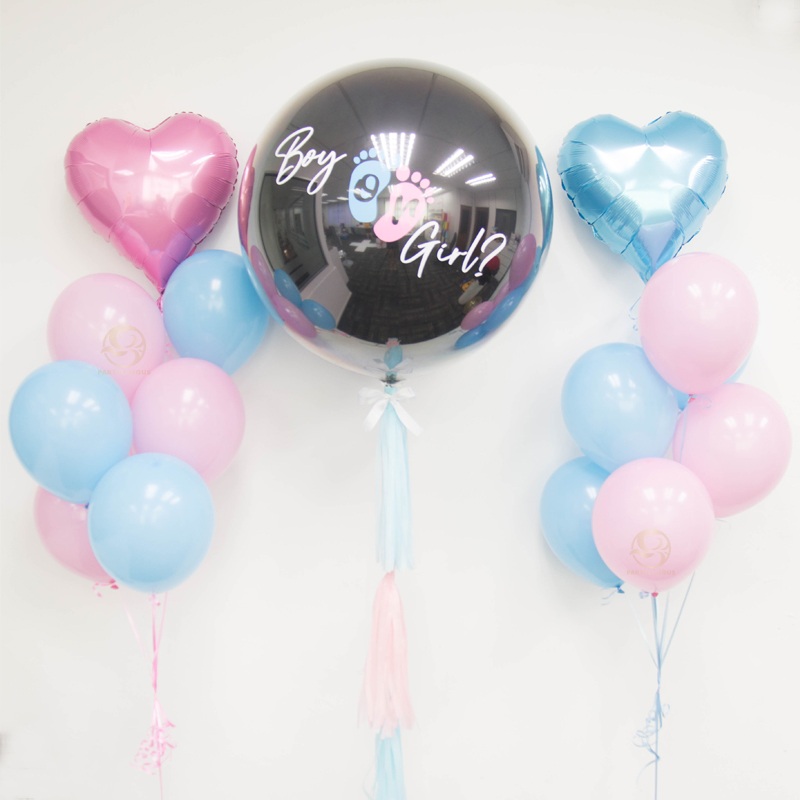 Gender RevealGender Reveal Balloon Bunch Set A