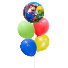 Mario Latex Balloon Bunch
