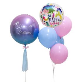 Mermaid Orbz Balloon Bunch