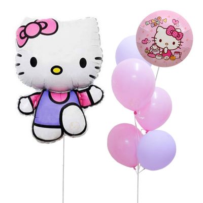 Hello Kitty themed balloon set
