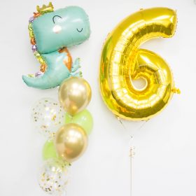 Dinosaur King Number Balloon Bunch