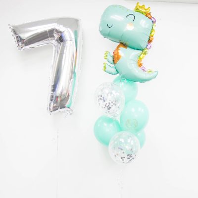 Dinosaur themed balloon set