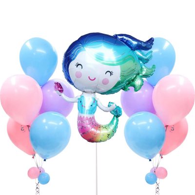 Mermaid/Under the Sea themed balloon set