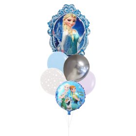 Frozen Latex Balloon Bunch