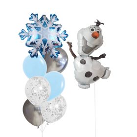 Olaf Latex Balloon Bunch