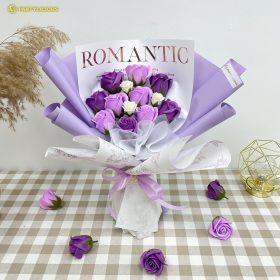 Purple Passion Bouquet | Artificial