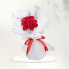 White Fleur Soap Rose Bouquet