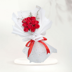 White Fleur Bouquet | Artificial