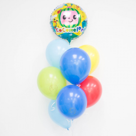 Classic Cocomelon Latex Balloon Bunch