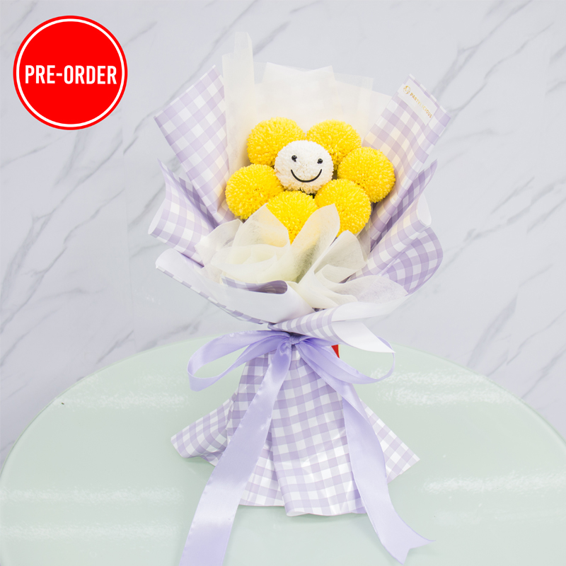 Smiley Ping Pong Bouquet | Fresh