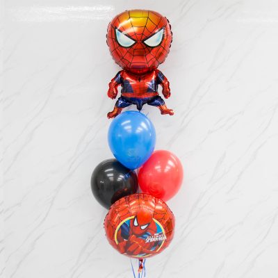 Spiderman themed balloon set