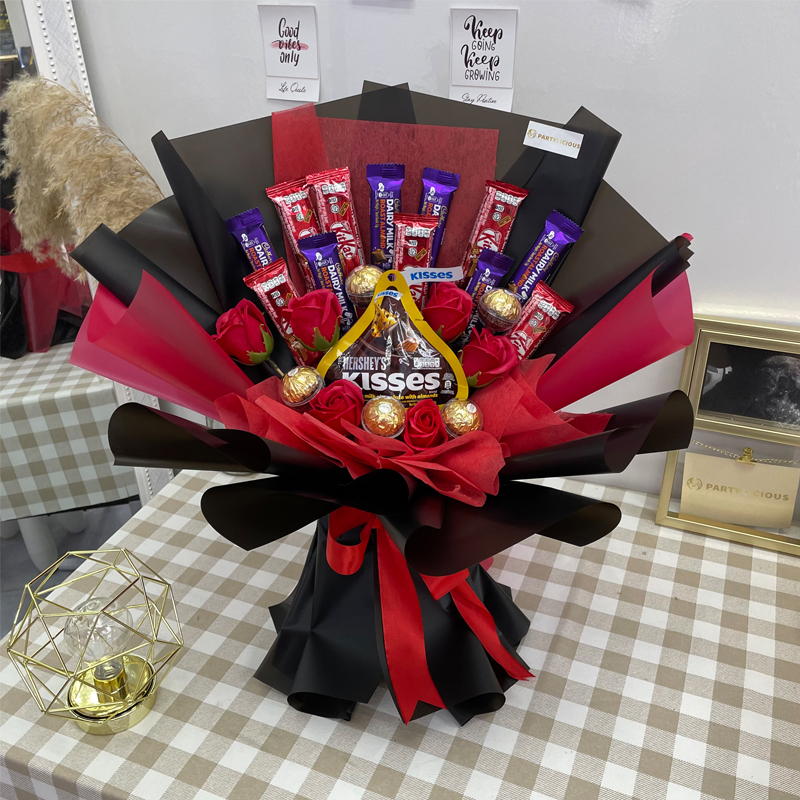Fancy Chocolate Bouquet | Artificial