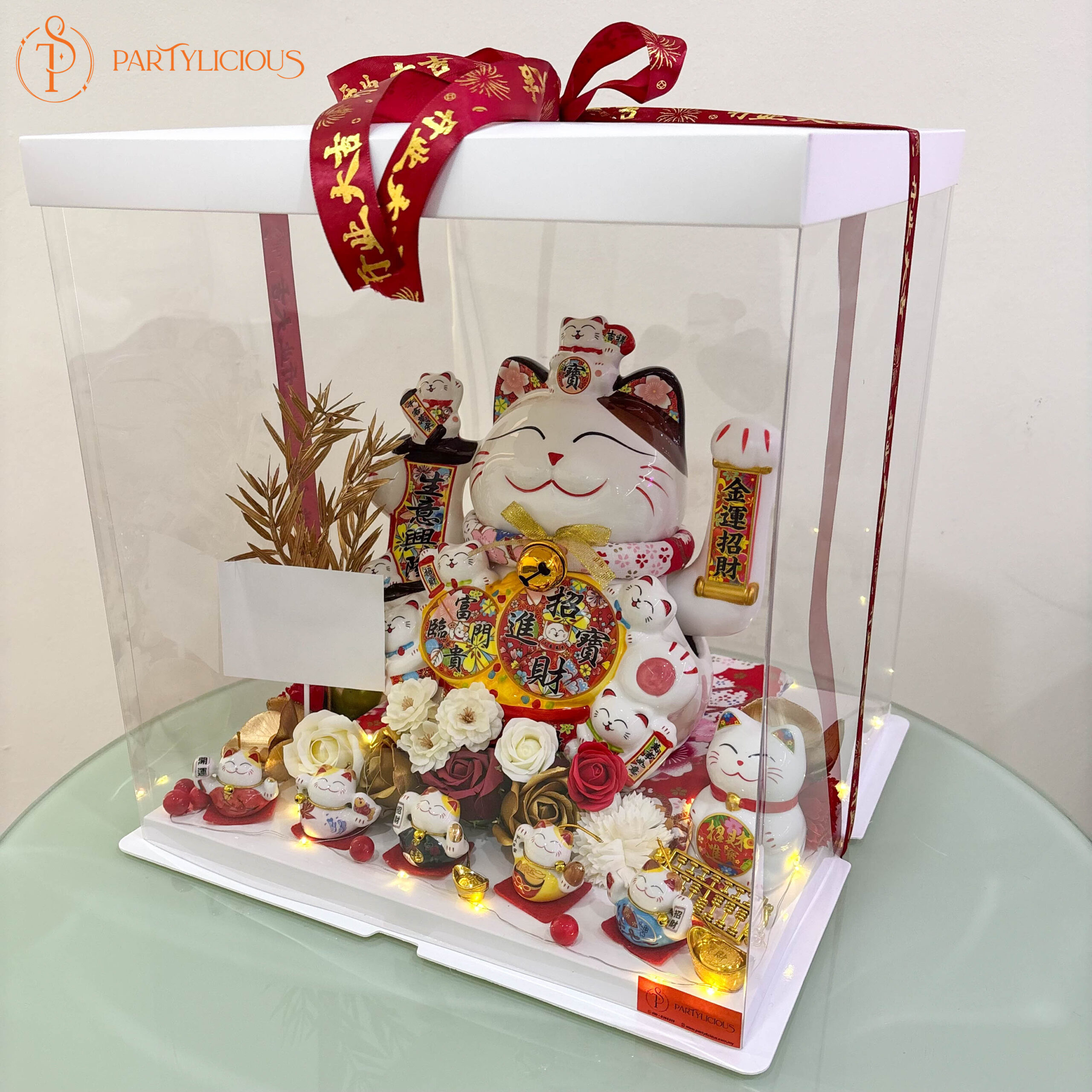 Yuki Fortune Lucky Cat Gift Box