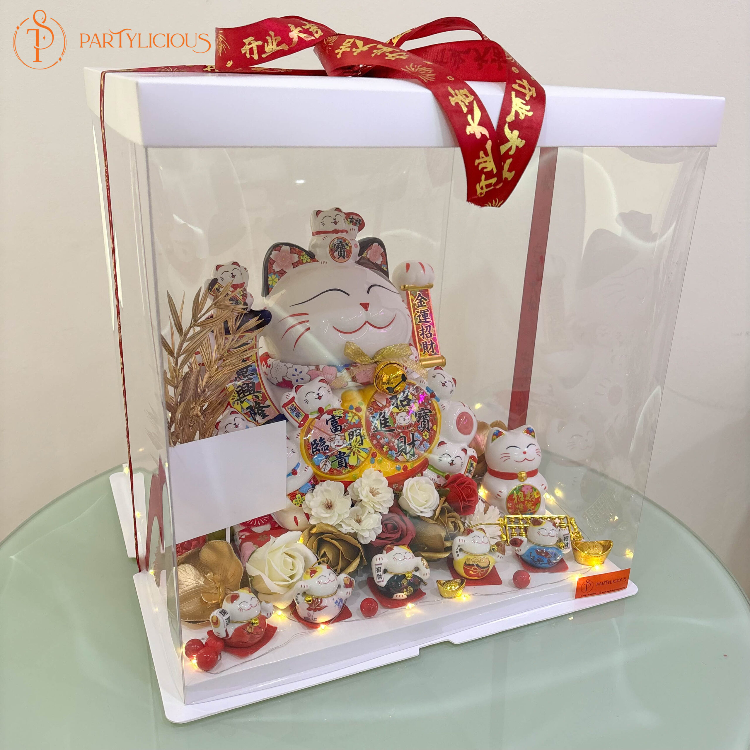 Yuki Fortune Lucky Cat Gift Box