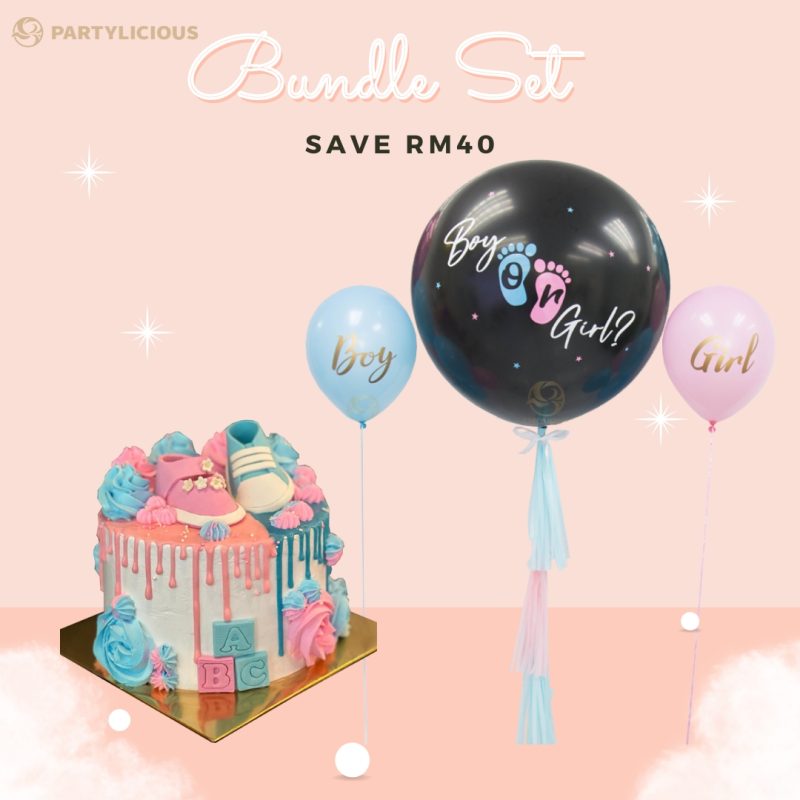 Gender Reveal Bundle Set