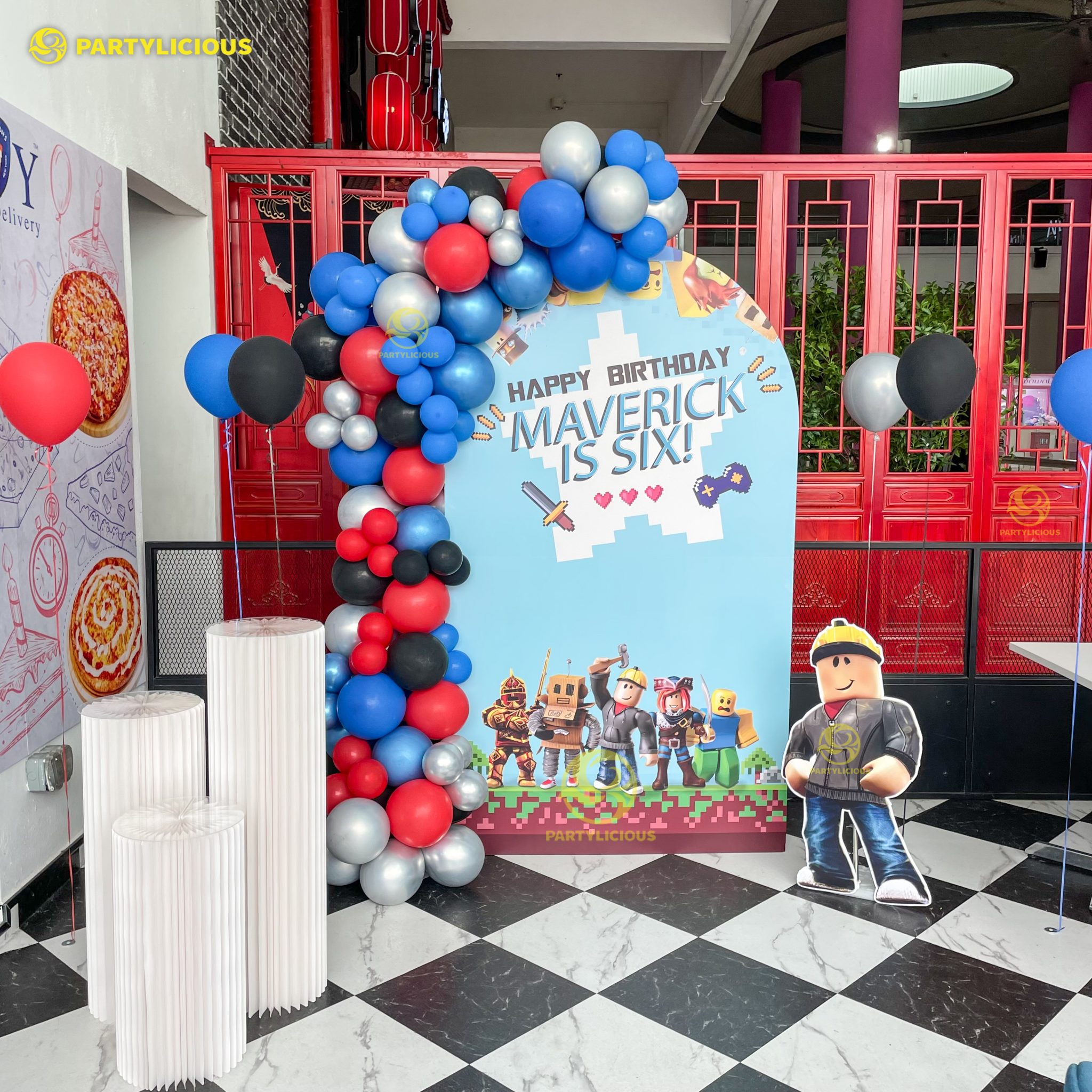 Gavin Foamboard Backdrop Package | Partylicious