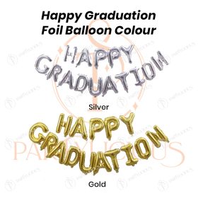 16inch Happy Graduation Foil Balloon (Normal Air)