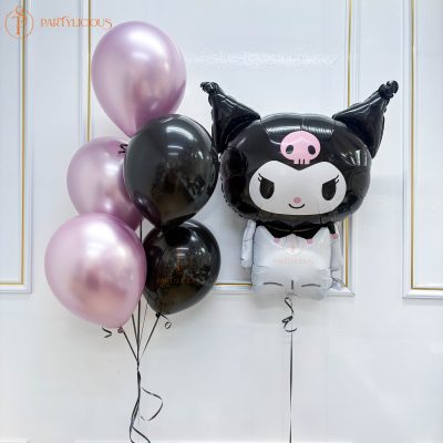 Kuromi themed balloon set