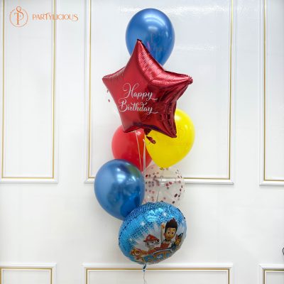PAW Patrol themed balloon set