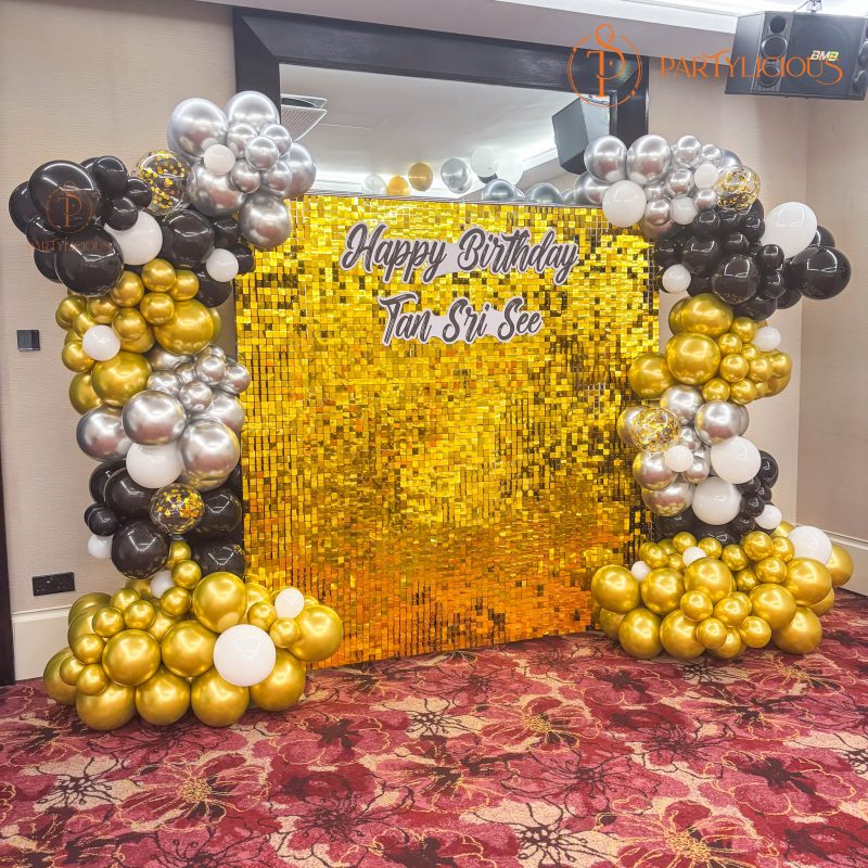 Shimmer Wall Sequin Backdrop Decoration A