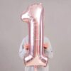 40inch Number Foil Balloon (Normal Air)