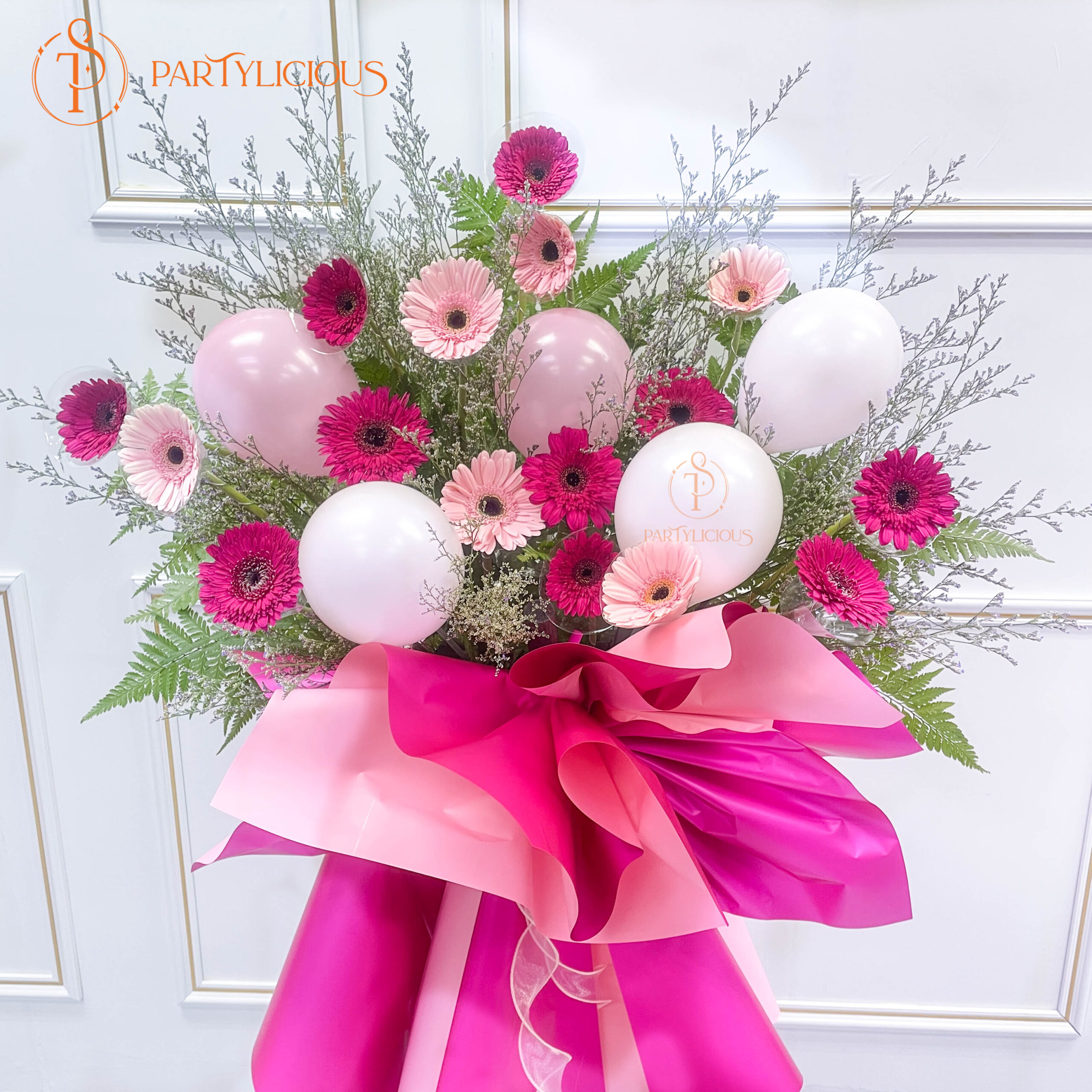 Blush Grand Opening Flower Stand