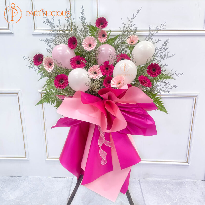 Blush Grand Opening Flower Stand