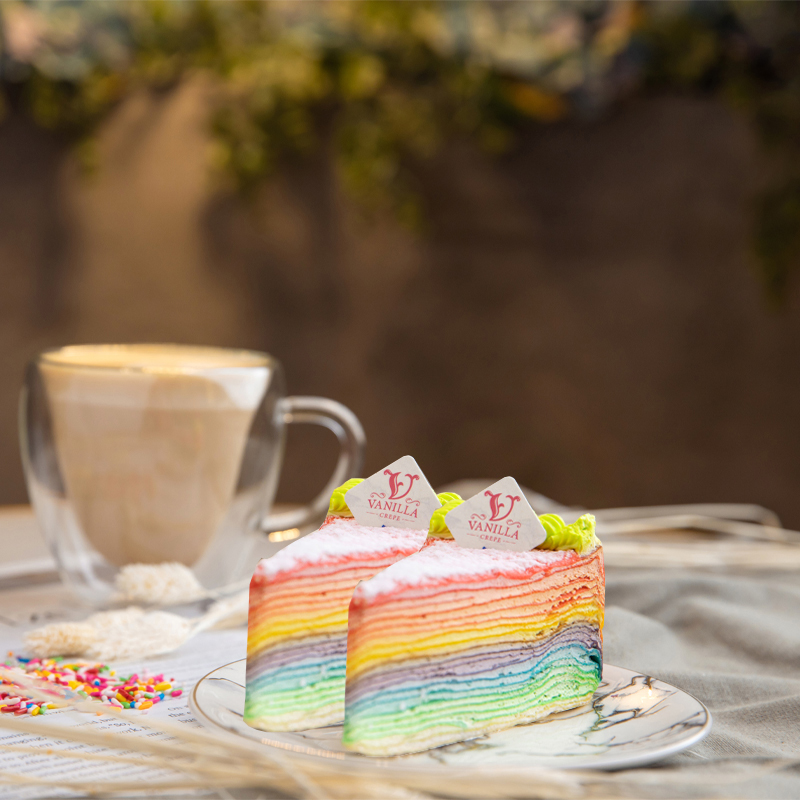 Two Slice Crepe Cake Bundle