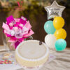 Sliced Cake Balloon Bundle D