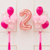 Alba Number Foil Balloon Bunch