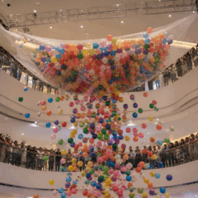 Balloon Drop Net
