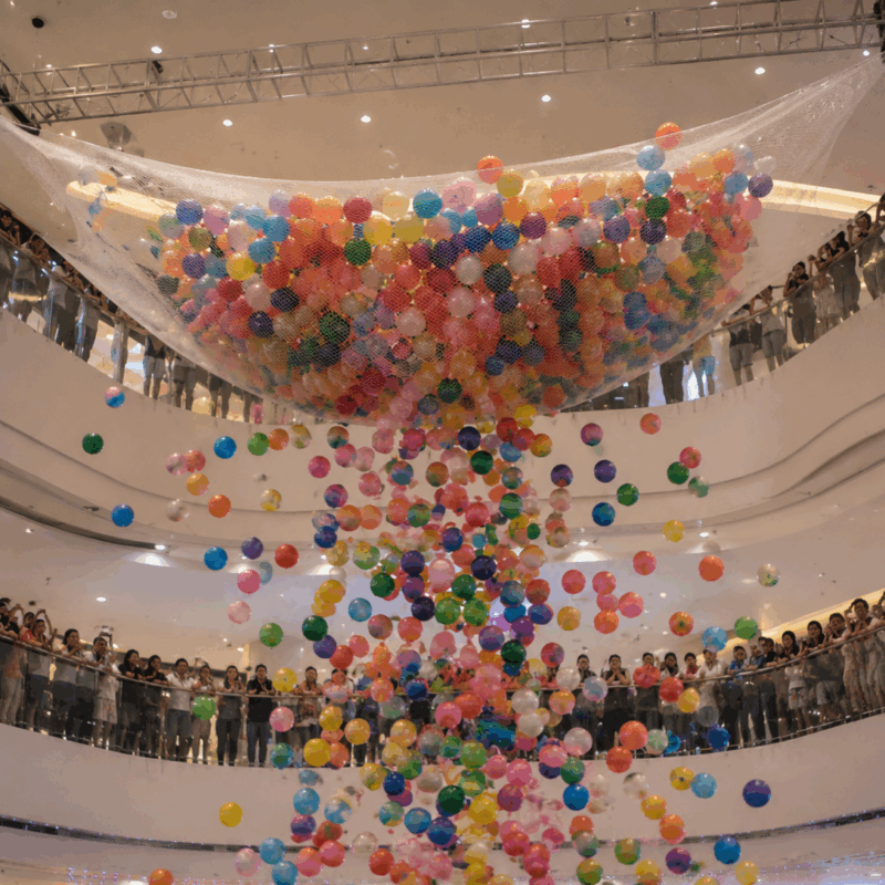 Balloon Drop Net