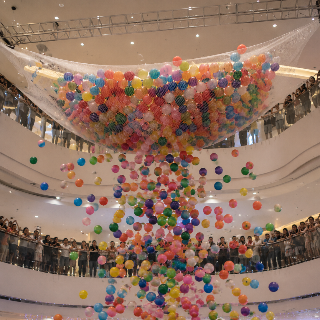 Balloon Drop Net