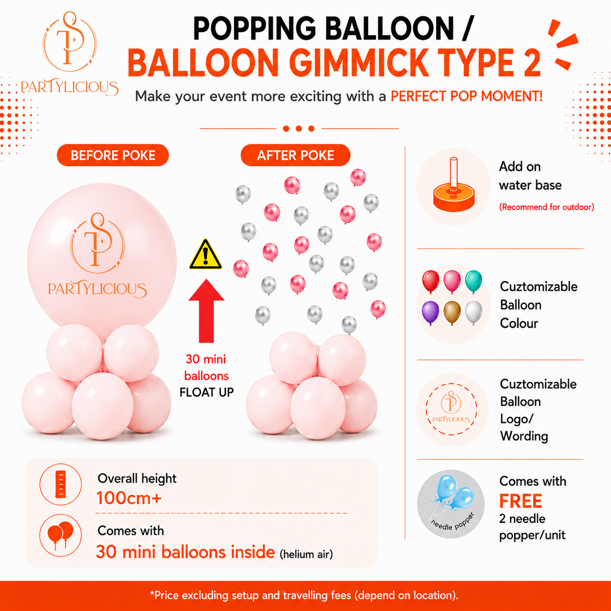 Balloon Popping Type 2 — Mini Balloon Float-Up