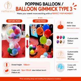 Balloon Popping (Balloon Gimmick) Type 3