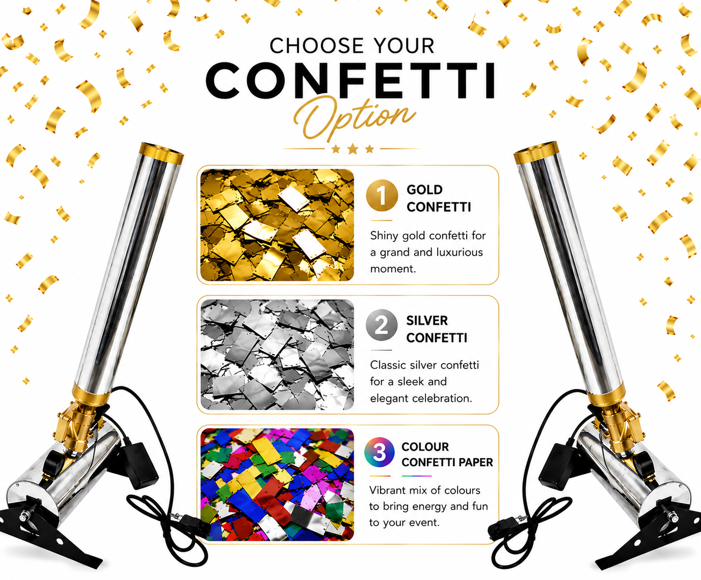 Confetti Cannons